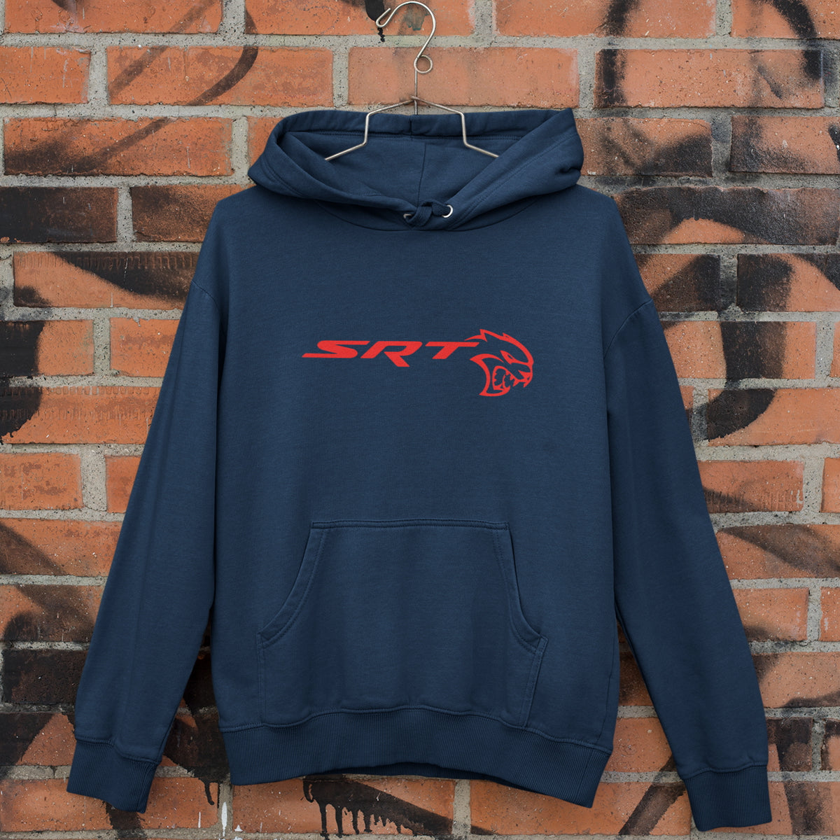 Sports Car Enthusiasts Challenger Hoodie Navy Blue XXXL