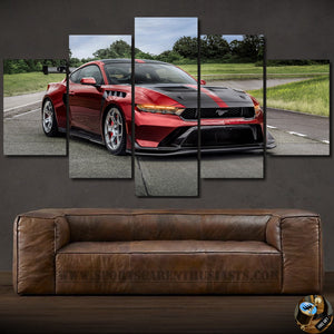 Ford Mustang GTD Canvas FREE Shipping Worldwide!!