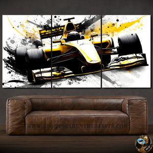 Formula F1 Canvas FREE Shipping Worldwide!! - Sports Car Enthusiasts