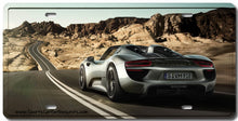 Load image into Gallery viewer, Porsche 918 Spyder Decorative License Plate FREE Shipping Worldwide!!