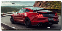 Laden Sie das Bild in den Galerie-Viewer, Ford Mustang GT500 Decorative License Plate FREE Shipping Worldwide!!