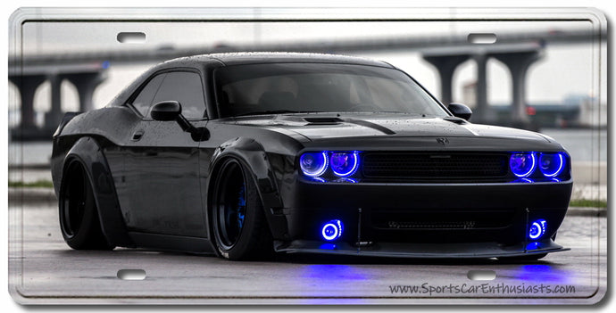 Dodge Challenger Decorative License Plate FREE Shipping Worldwide!!