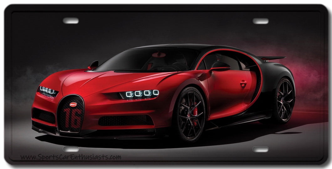 Bugatti Chiron Decorative License Plate FREE Shipping Worldwide!!