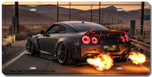 Load image into Gallery viewer, Nissan GT-R R35 Liberty Walk Decorative License Plate FREE Shipping Worldwide!!