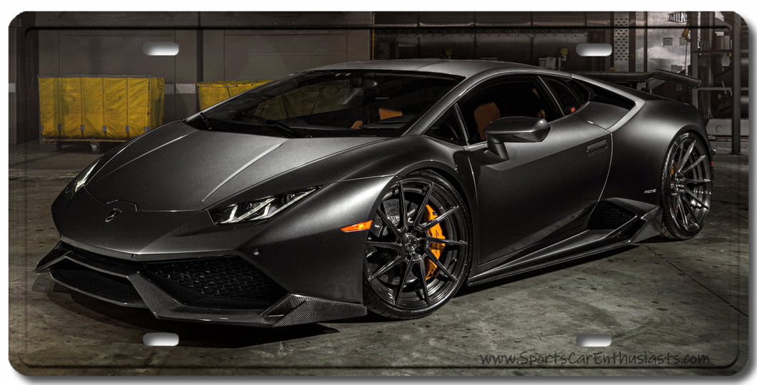 Lamborghini Huracan Decorative License Plate FREE Shipping Worldwide!!