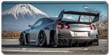 Load image into Gallery viewer, Nissan GT-R R35 Liberty Walk Decorative License Plate FREE Shipping Worldwide!!