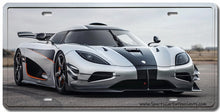 Load image into Gallery viewer, Koenigsegg Agera Decorative License Plate FREE Shipping Worldwide!!