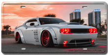 Load image into Gallery viewer, Dodge Challenger Liberty Walk Decorative License Plate FREE Shipping Worldwide!!