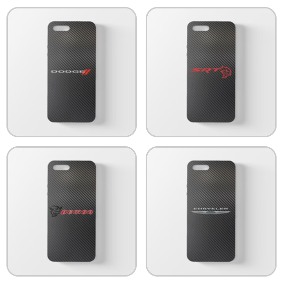 Dodge Challenger SRT Demon Chrysler Carbon Fiber iPhone Case FREE Shipping Worldwide!!