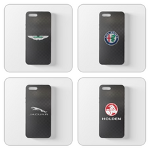 Load image into Gallery viewer, Aston Martin Alfa Romeo Jaguar Holden Carbon Fiber iPhone Case FREE Shipping Worldwide!!