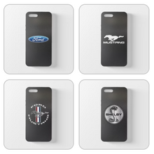 Load image into Gallery viewer, Ford Mustang Shelby Cobra Carbon Fiber iPhone Case FREE Shipping Worldwide!!