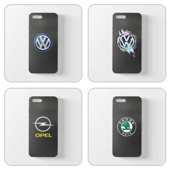 VW Volkswagen Opel Skoda Carbon Fiber iPhone Case FREE Shipping Worldwide!!