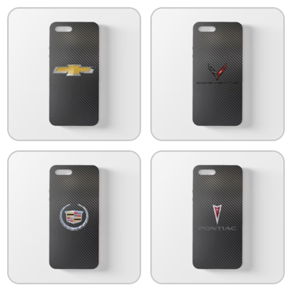 Chevrolet Corvette Camaro Cadillac  Pontiac Carbon Fiber iPhone Case FREE Shipping Worldwide!!