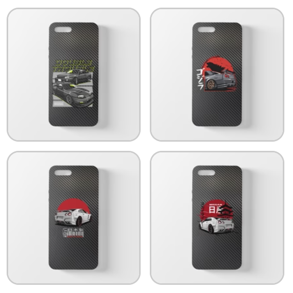 Nissan GTR R34 R35 Skyline Carbon Fiber iPhone Case FREE Shipping Worldwide!!