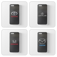 Load image into Gallery viewer, Toyota Lexus Honda Mazda Carbon Fiber iPhone Case FREE Shipping Worldwide!!