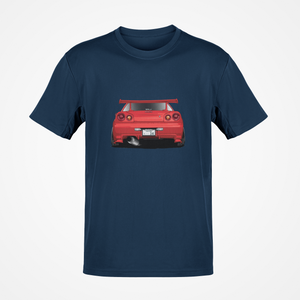 Nissan GT-R R34 Car T-shirt FREE Shipping Worldwide!!