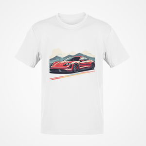 Porsche Taycan T-shirt FREE Shipping Worldwide!!