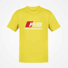 Load image into Gallery viewer, Audi RS Performance T-shirt FREE Shipping Worldwide!!