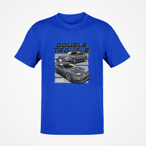 Supra MK4 & GT-R R34 Skyline T-shirt FREE Shipping Worldwide!!