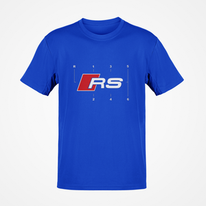 Audi RS Shifter T-shirt FREE Shipping Worldwide!!