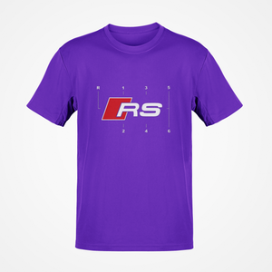 Audi RS Shifter T-shirt FREE Shipping Worldwide!!