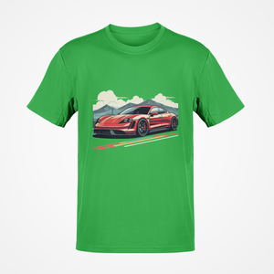 Porsche Taycan T-shirt FREE Shipping Worldwide!!