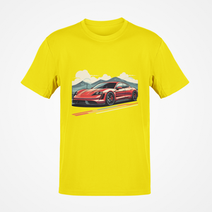 Porsche Taycan T-shirt FREE Shipping Worldwide!!