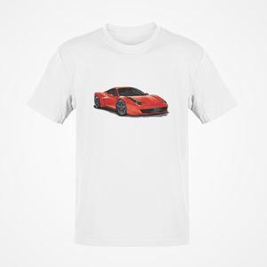 458 Italia T-shirt FREE Shipping Worldwide!!