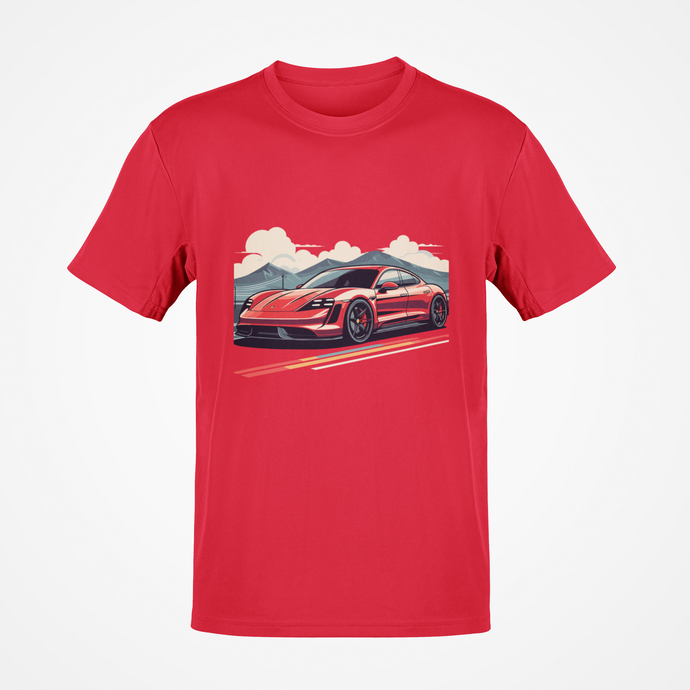 Porsche Taycan T-shirt FREE Shipping Worldwide!!