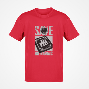 Save The Manuals T-shirt FREE Shipping Worldwide!!