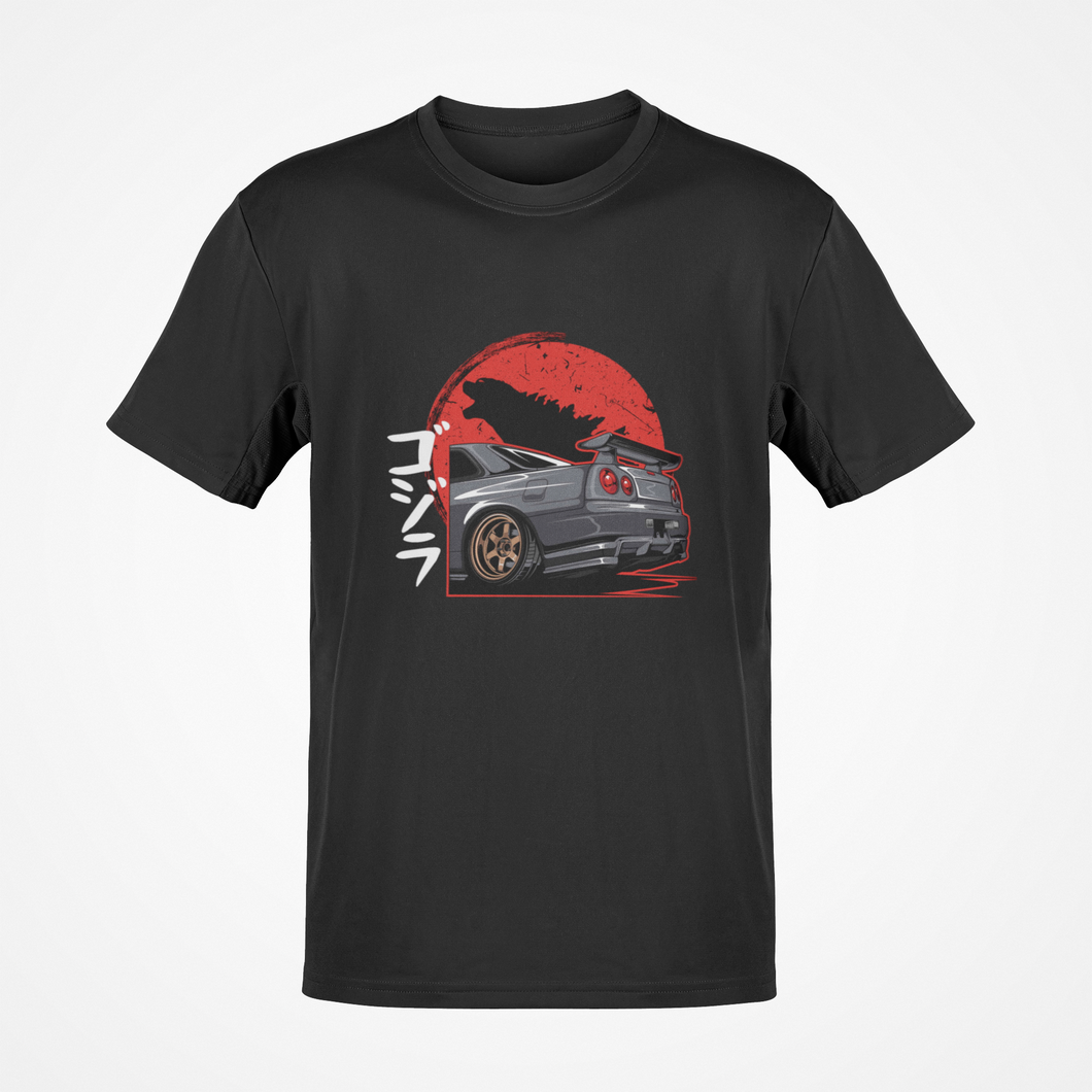 Nissan GT-R R34 Skyline T-shirt FREE Shipping Worldwide!!