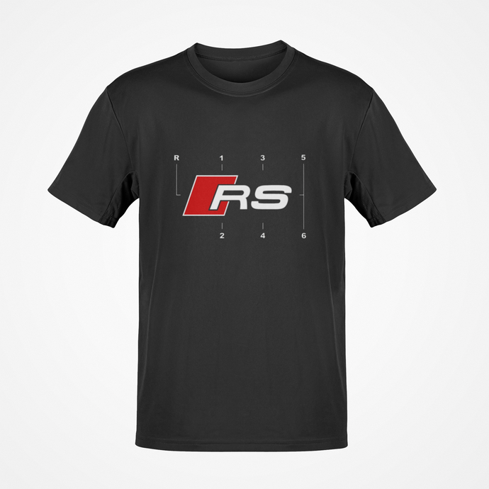 Audi RS Shifter T-shirt FREE Shipping Worldwide!!