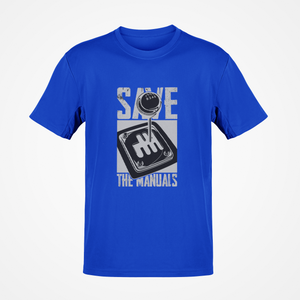 Save The Manuals T-shirt FREE Shipping Worldwide!!