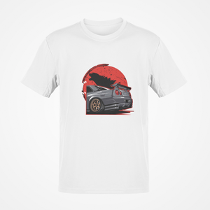 Nissan GT-R R34 Skyline T-shirt FREE Shipping Worldwide!!