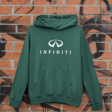 Laden Sie das Bild in den Galerie-Viewer, Infiniti Logo Hoodie Sweatshirt