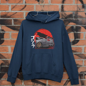 Nissan GTR R34 Skyline Hoodie FREE Shipping Worldwide!!