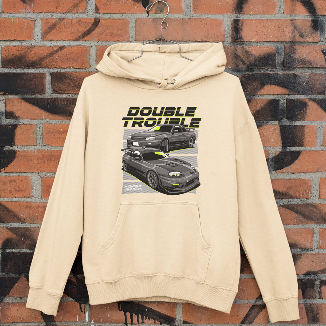 Toyota Supra & Nissan Skyline GTR R34 Hoodie FREE Shipping Worldwide!!