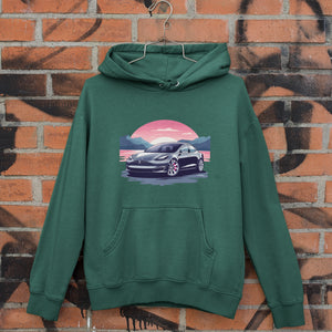 Tesla Model 3 Hoodie FREE Shipping Worldwide!!