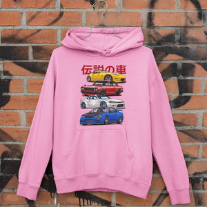 Initial D 370Z GTR Silvia Hoodie Sweatshirt