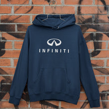 Laden Sie das Bild in den Galerie-Viewer, Infiniti Logo Hoodie Sweatshirt