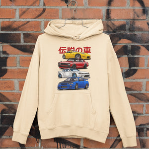 Initial D 370Z GTR Silvia Hoodie Sweatshirt