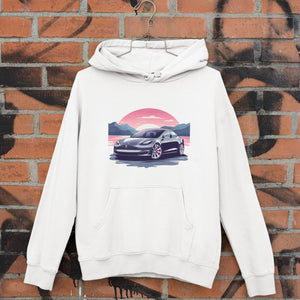 Tesla Model 3 Hoodie FREE Shipping Worldwide!!