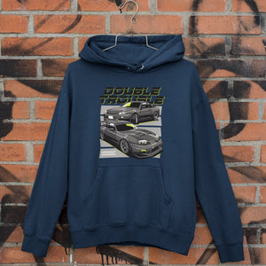 Toyota Supra & Nissan Skyline GTR R34 Hoodie FREE Shipping Worldwide!!