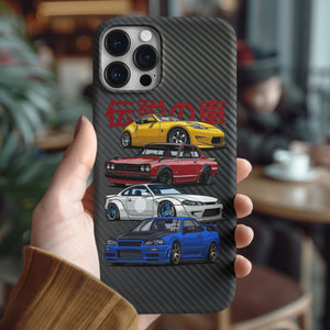 JDM Carbon Fiber iPhone Case FREE Shipping Worldwide!!