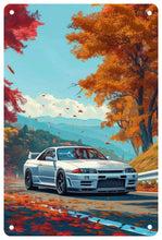 Load image into Gallery viewer, Nissan GTR R32 Decorative Metal Plate FREE Shipping Worldwide!!