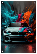 Load image into Gallery viewer, BMW M4 Decorative Metal Plate FREE Shipping Worldwide!!