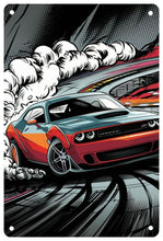 Load image into Gallery viewer, Dodge Challenger Decorative Metal Plate FREE Shipping Worldwide!!