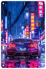 Load image into Gallery viewer, Nissan GTR R35 Decorative Metal Plate FREE Shipping Worldwide!!