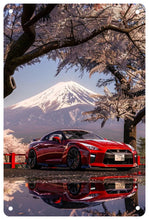 Load image into Gallery viewer, Nissan GTR R35 Decorative Metal Plate FREE Shipping Worldwide!!