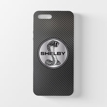 Load image into Gallery viewer, Ford Mustang Shelby Cobra Carbon Fiber iPhone Case FREE Shipping Worldwide!!